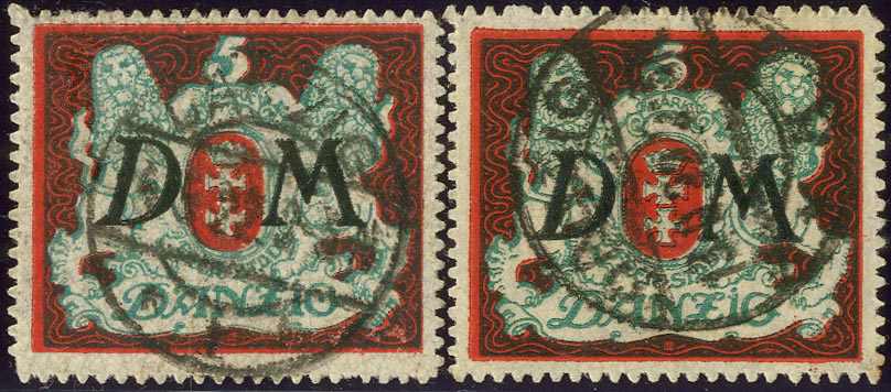 Lot 1609 - Danzig, Dienstmarken  -  Karl Pfankuch & Co. auction #222