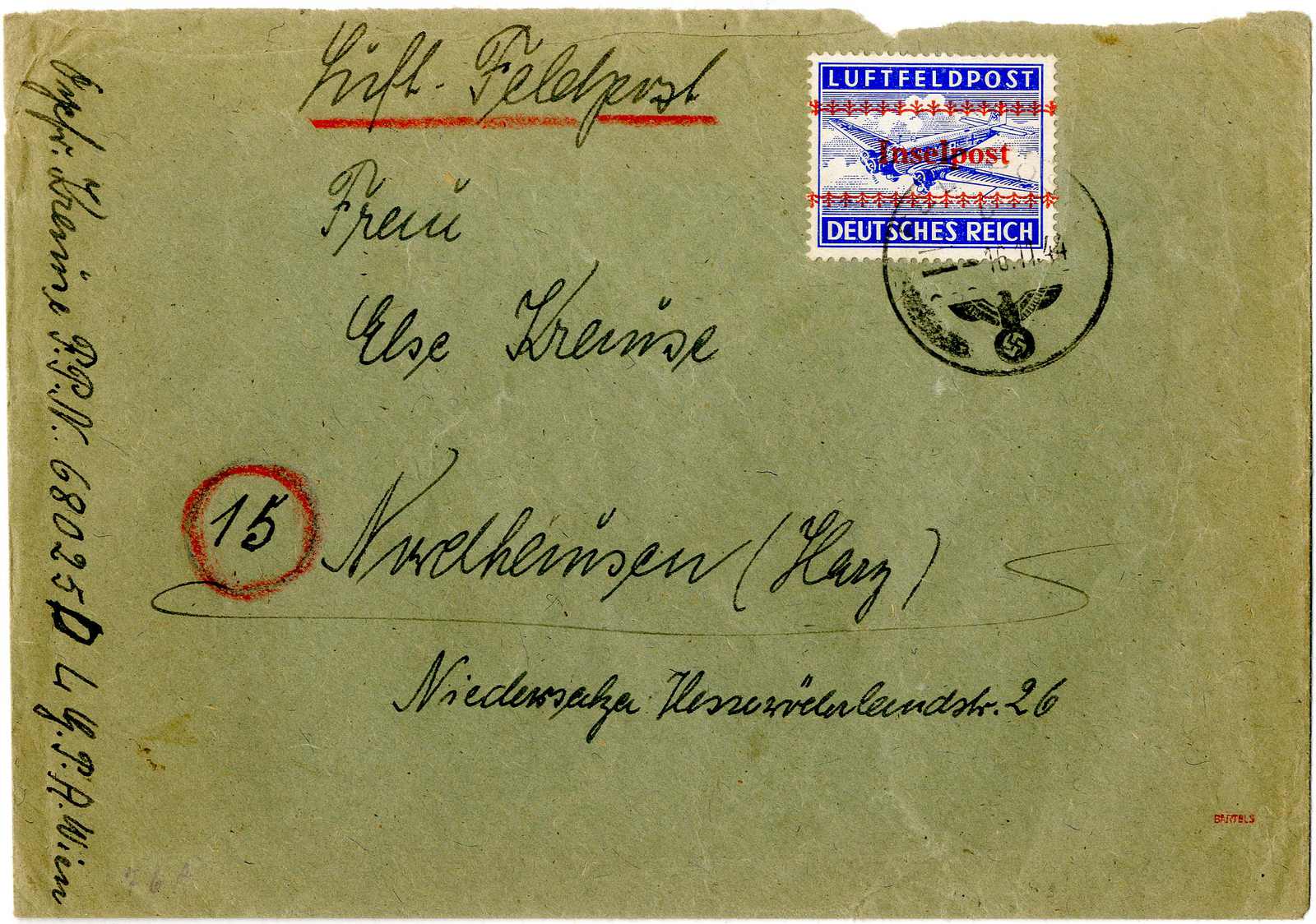 Lot 815 - Deutsche Besetzung II. WK, Feldpostmarken  -  Karl Pfankuch & Co. auction #222