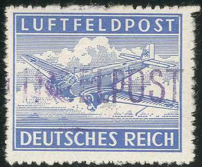 Lot 819 - Deutsche Besetzung II. WK, Feldpostmarken  -  Karl Pfankuch & Co. auction #222