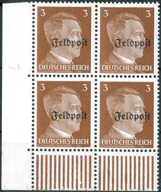 Lot 820 - Deutsche Besetzung II. WK, Feldpostmarken  -  Karl Pfankuch & Co. auction #222