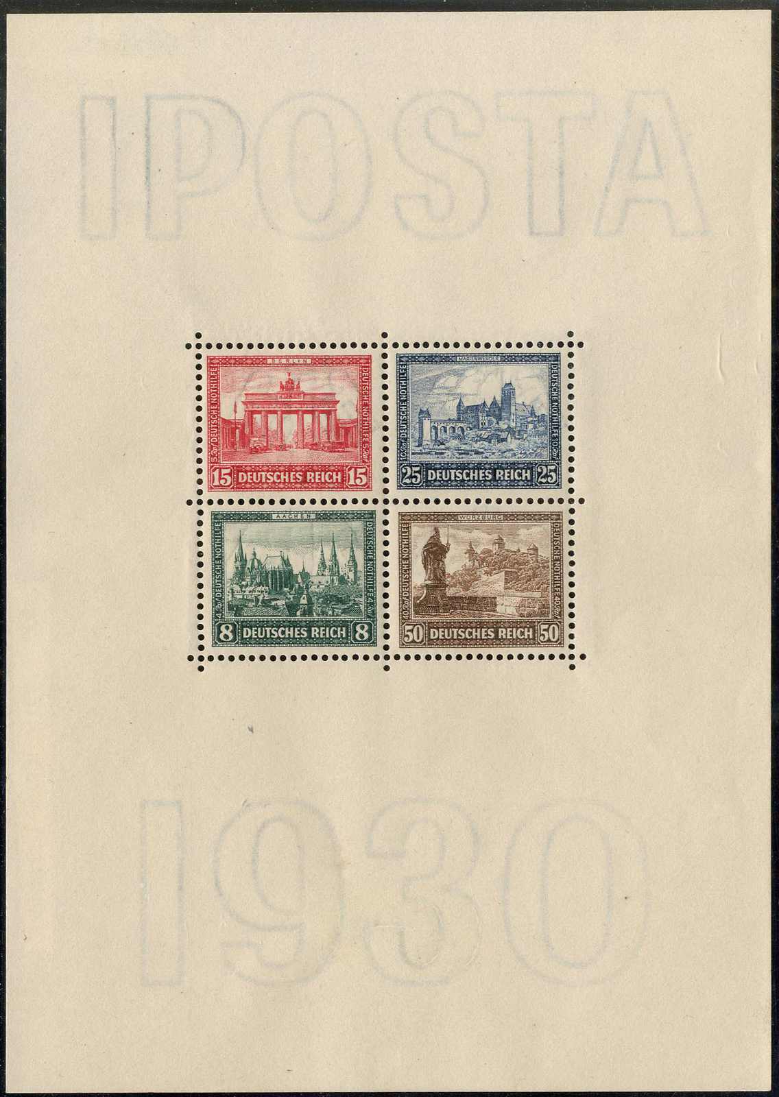 Lot 672 - Deutsches Reich - Karl Pfankuch & Co. auction #222 Lot 672 - Deutsches Reich - Karl Pfankuch & Co. auction #222