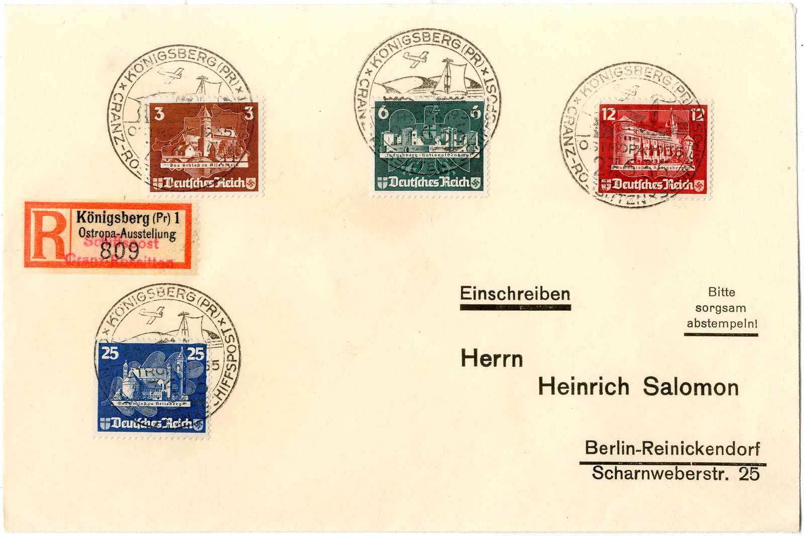 Lot 685 - Deutsches Reich  -  Karl Pfankuch & Co. auction #222