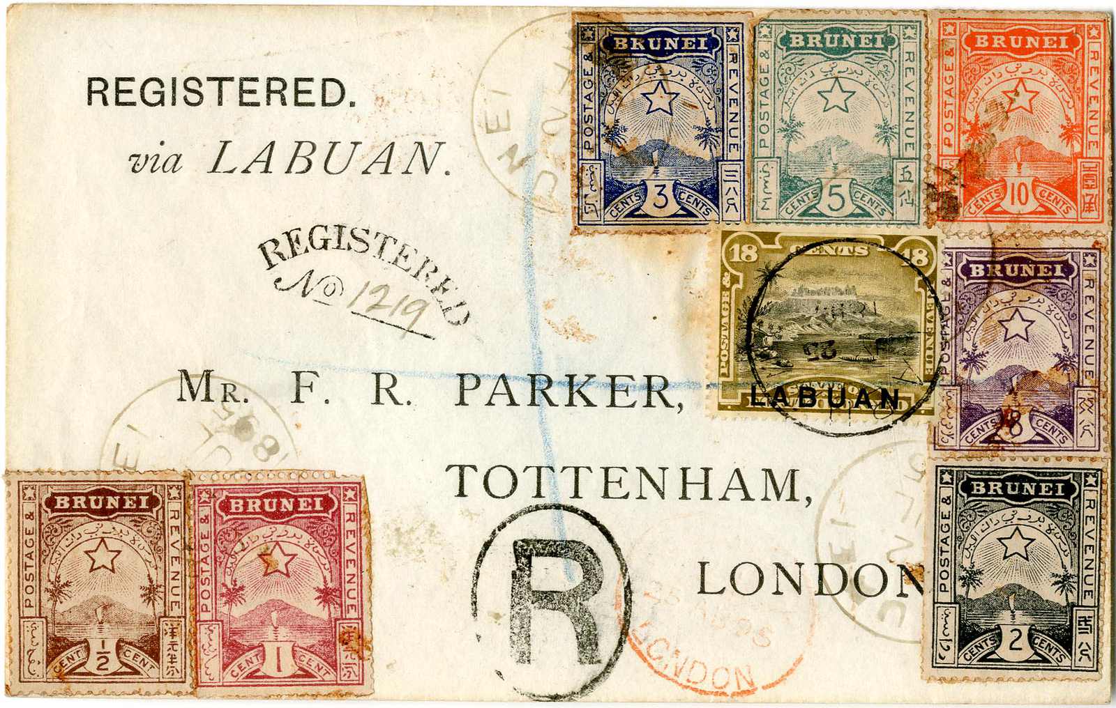 Lot 1920 - brunei - Karl Pfankuch & Co. auction #222 Lot 1920 - brunei - Karl Pfankuch & Co. auction #222