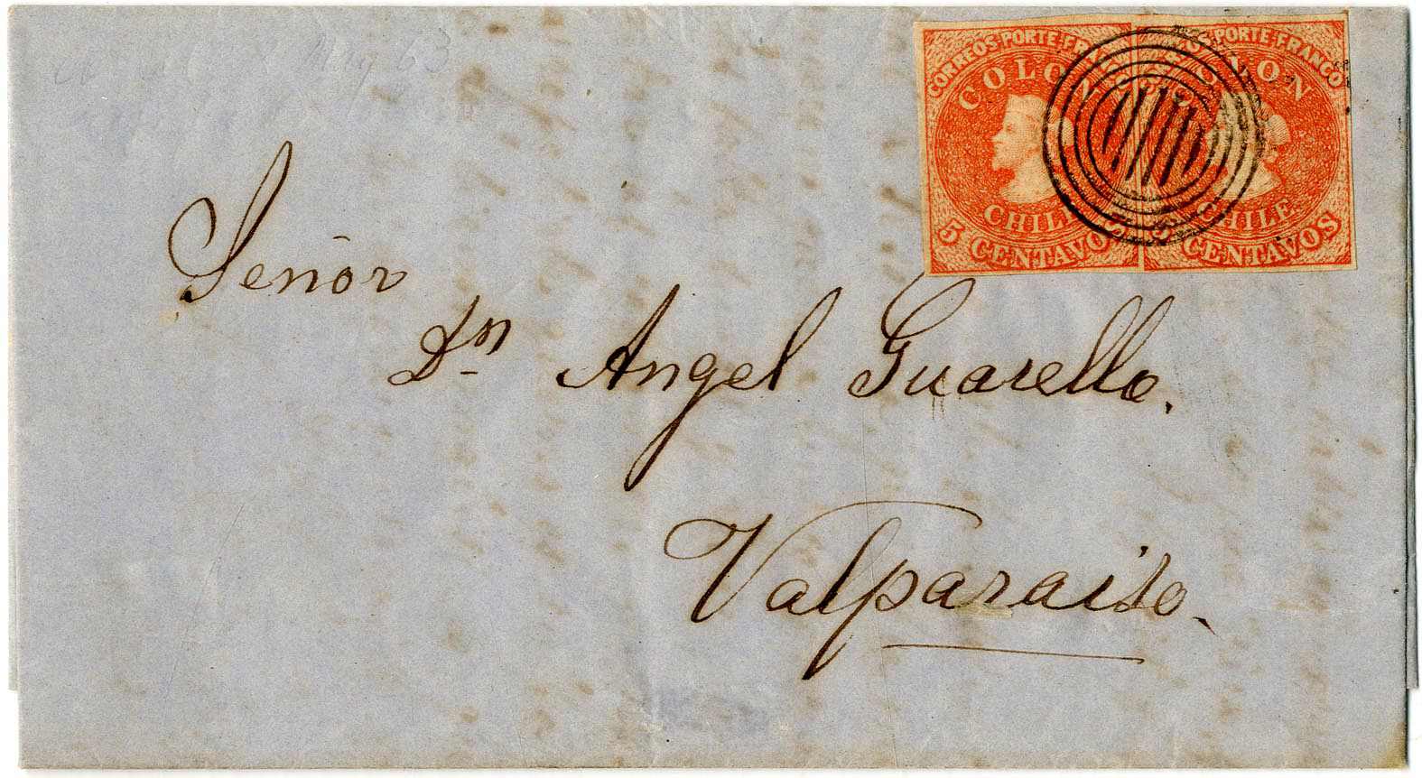 Lot 1922 - Chile - Karl Pfankuch & Co. auction #222 Lot 1922 - Chile - Karl Pfankuch & Co. auction #222