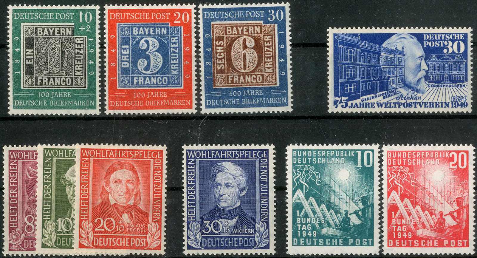 Lot 991 - bundesrepublik deutschland - Karl Pfankuch & Co. auction #222 Lot 991 - bundesrepublik deutschland - Karl Pfankuch & Co. auction #222