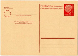 1420: Bundesrepublik Deutschland - Ganzsachen
