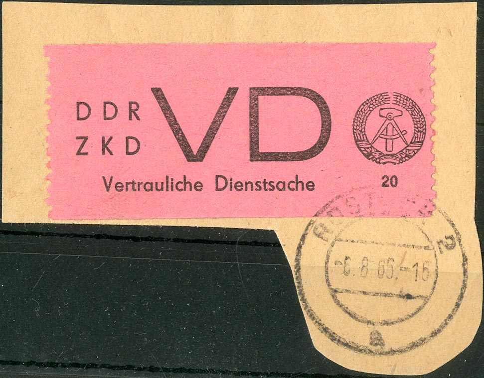 Lot 1261 - ddr vertrauliche dienstsachen  -  Karl Pfankuch & Co. auction #222