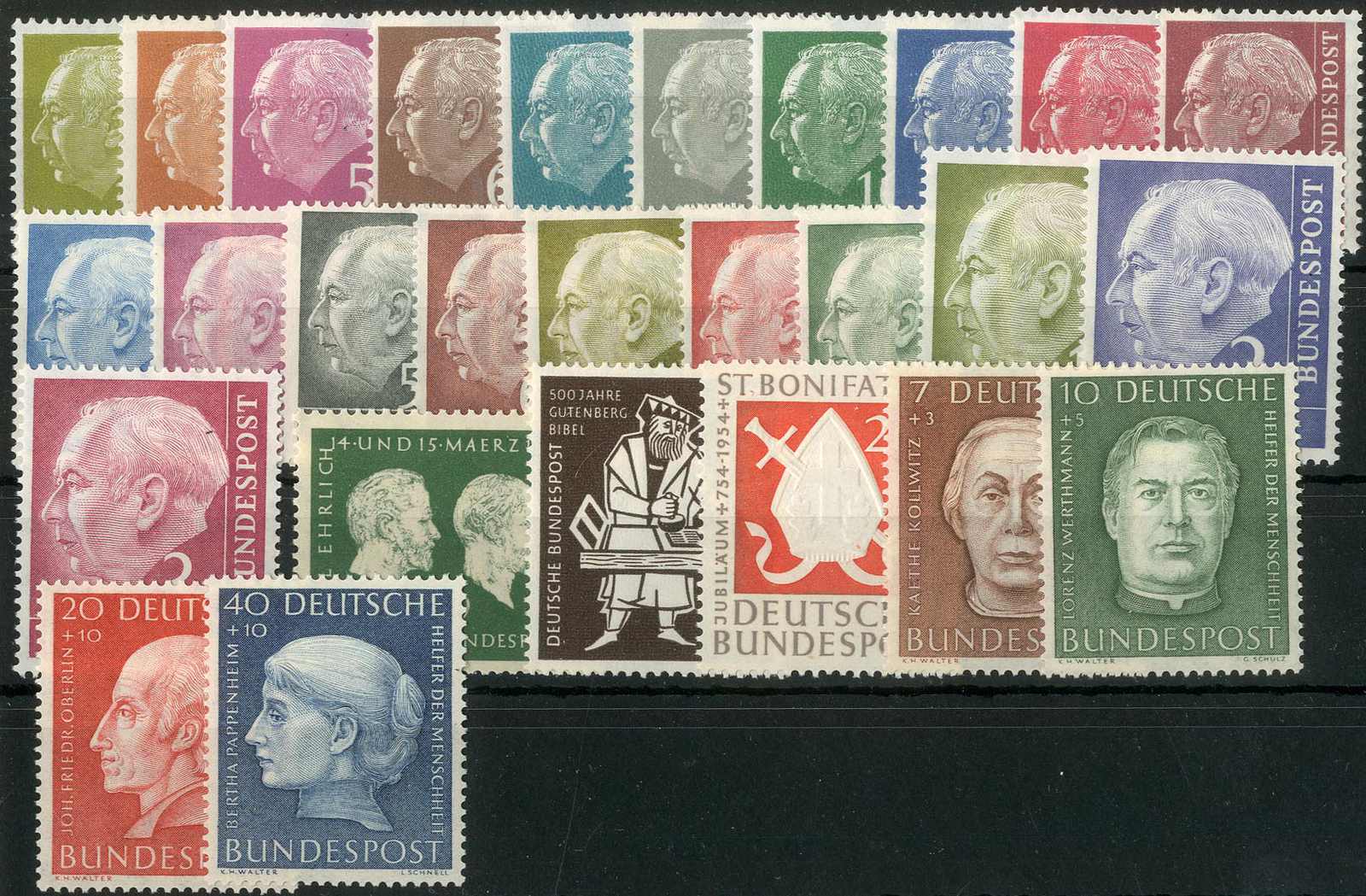 Lot 1033 - bundesrepublik deutschland  -  Karl Pfankuch & Co. auction #222
