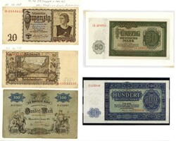100.90: Multiple Lots - Banknotes