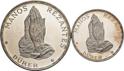 50 und 100 Äquatorialguinea-Peseta 1970 Dürer, K.M. 7, 12, PP. ...