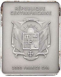 Zentralafrikanische Republik, 1000 Francs CFA 2015 "History of Public ...