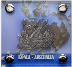 BURKINA FASO, 1000 FRANCS CFA 2016, "World`s 8 - Koala", handmade ...