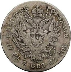 5 Zloty 1817 IB, Alexander I. von Rußland (1815-1825), ...