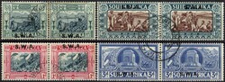 Voortrekker 1938, waagerechte Paare, sauber gest., Pracht. M€ 190 ...