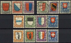 Pro Juventute 1920, 1921, 1922 und 1923, sauber gest., Pracht. M€ ...