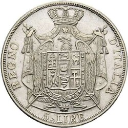 03.11.2025: Lot withdrawn!Königreich, Napoleon I. (1805-1814), 5 ...