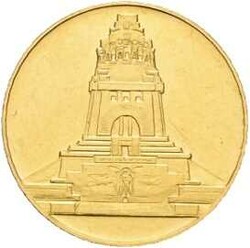 Sachsen, 1965, Goldmedaille "800 Jahre Messestadt Leipzig", ...