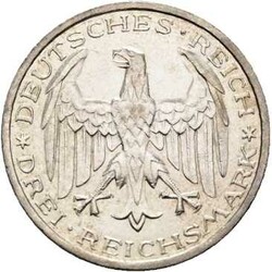 3 RM 1927 A, Universität Marburg, AKS 78, gutes vzAutomatically ...