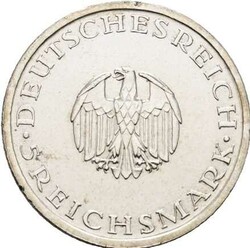 5 RM 1929 A Lessing, AKS 63, fast stgAutomatically generated ...