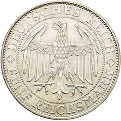 5 RM 1929 E Meissen, AKS 64, fast stgAutomatically generated ...