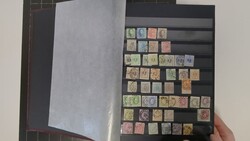 umfangreiche Sammlung in beiden Erhaltungen */** und gest. in vier ...