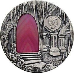 2 New Zealand Dollars 2015 "Mysteries of Hogwarts" aus der Serie ...