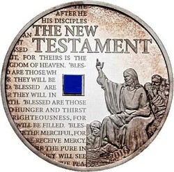 Burkina Faso: 1000 Francs CFA, The New Testament 2016, 1 Unze, Silber ...