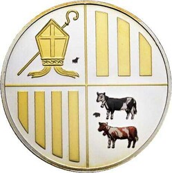 1 Diner, BULL AND BEAR investment collection "ANDORRA Eagle 2013", 1 ...