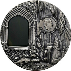 2 New Zealand Dollars, "Secrets of Pena" 2014, 2 Unze, Silber 999, ...