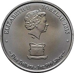 5 Dollar, Mohoko "Great White Shark" 2015, 1 Unze Silber 999, OvP in ...