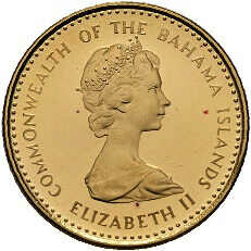 10 Dollars 1971, Festung und Palmen, Elizabeth II. (1952-2022), KM# ...