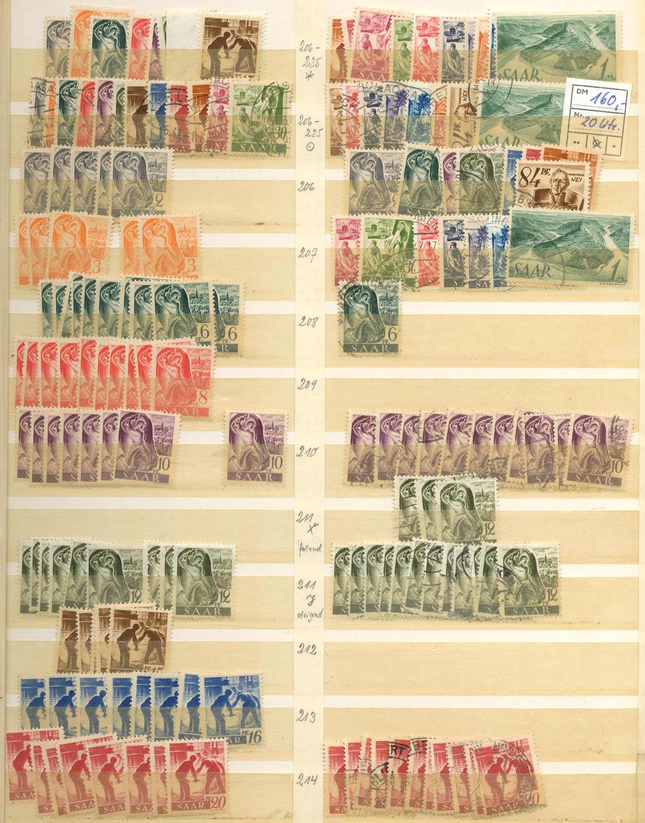Lot 2785 - Saar, Sammlungen  -  Karl Pfankuch & Co. auction #222