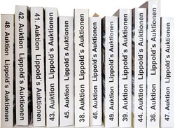 Auktionskataloge der Fa. Lippold Dessau- Roßlau, Ansichtskarten und ...