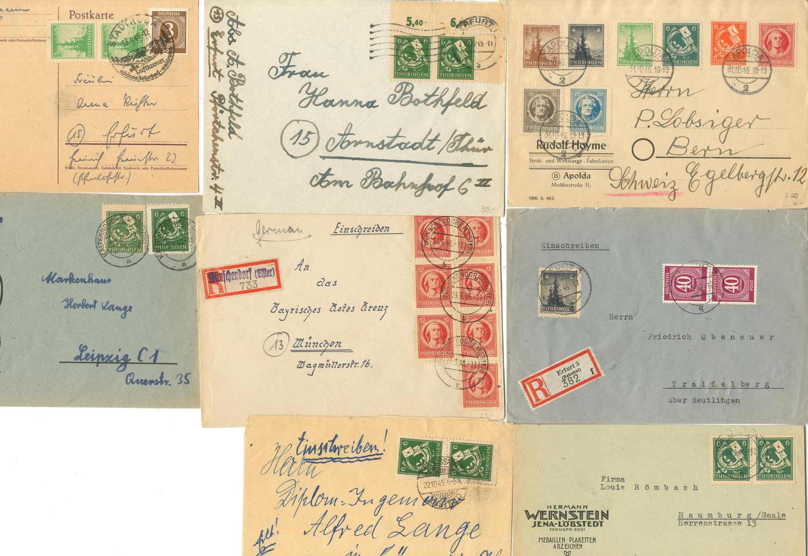 Lot 1179 - sowjetische zone  -  Karl Pfankuch & Co. auction #222