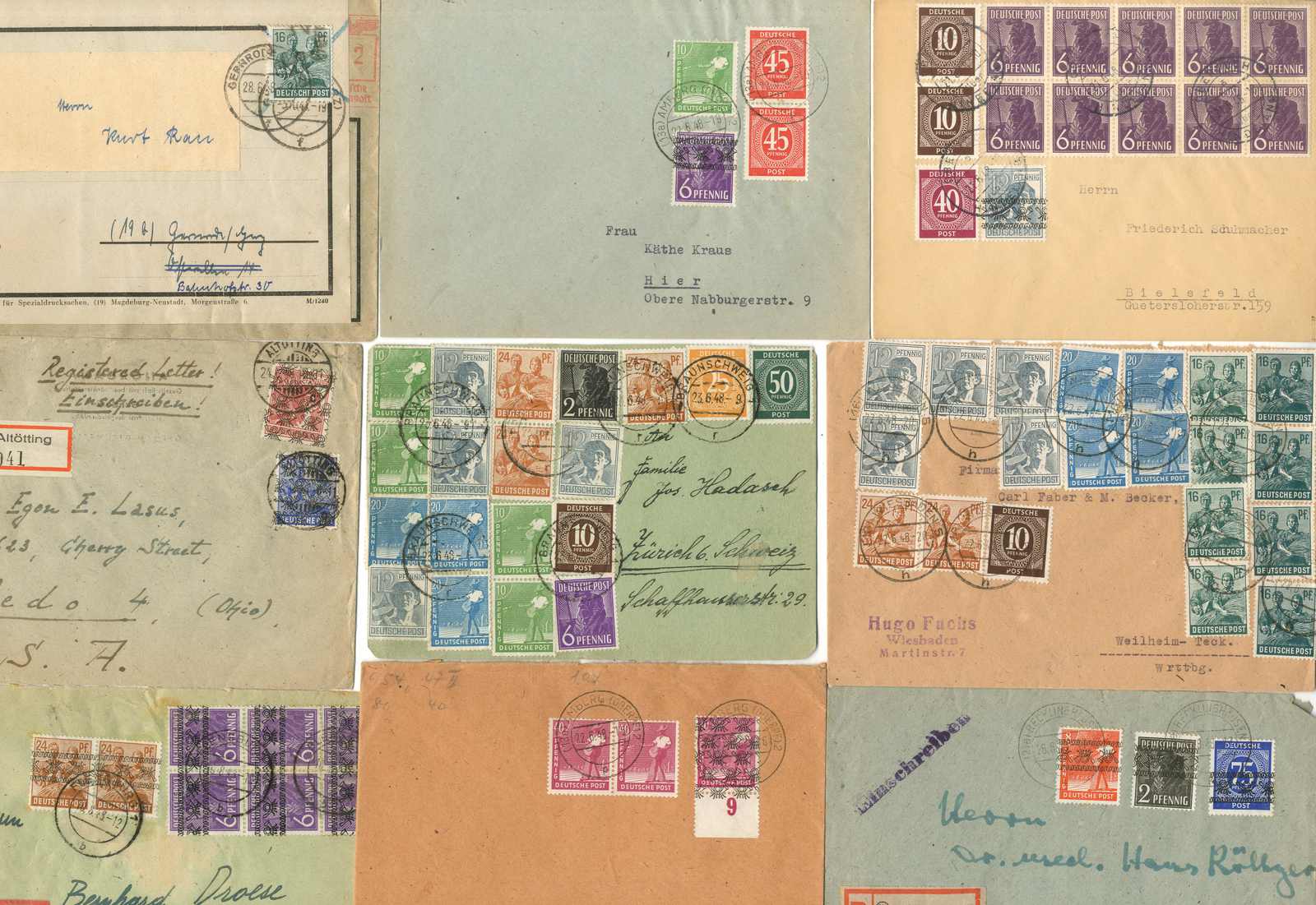 Lot 2561 - sammlungen und posten deutschland  -  Karl Pfankuch & Co. auction #222