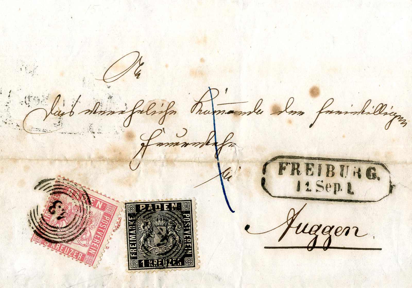 Lot 28 - altdeutschland baden - Karl Pfankuch & Co. auction #222 Lot 28 - altdeutschland baden - Karl Pfankuch & Co. auction #222