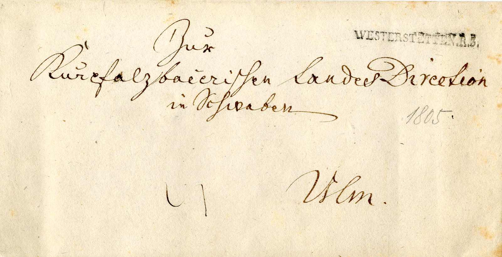 Lot 526 - Altdeutschland Württemberg, Vorphilatelie  -  Karl Pfankuch & Co. auction #222
