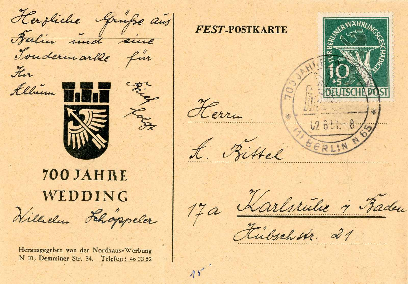 Lot 1091 - berlin  -  Karl Pfankuch & Co. auction #222