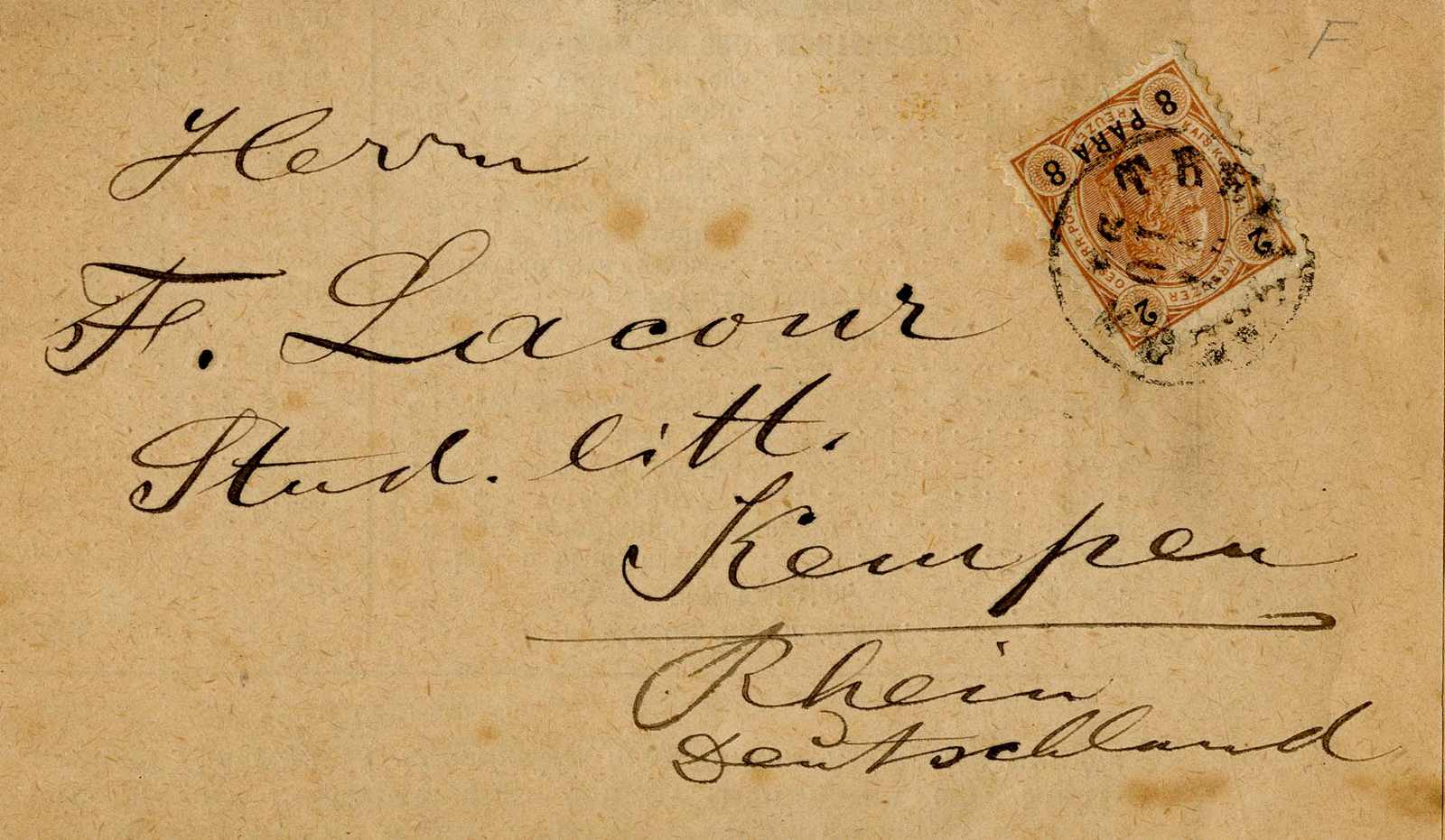 Lot 1854 - österreich post in der levante  -  Karl Pfankuch & Co. auction #222