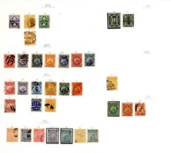 Bolivien, */**/gest. Sammlung aus 1867-1997 auf 57 selbst gestalteten ...