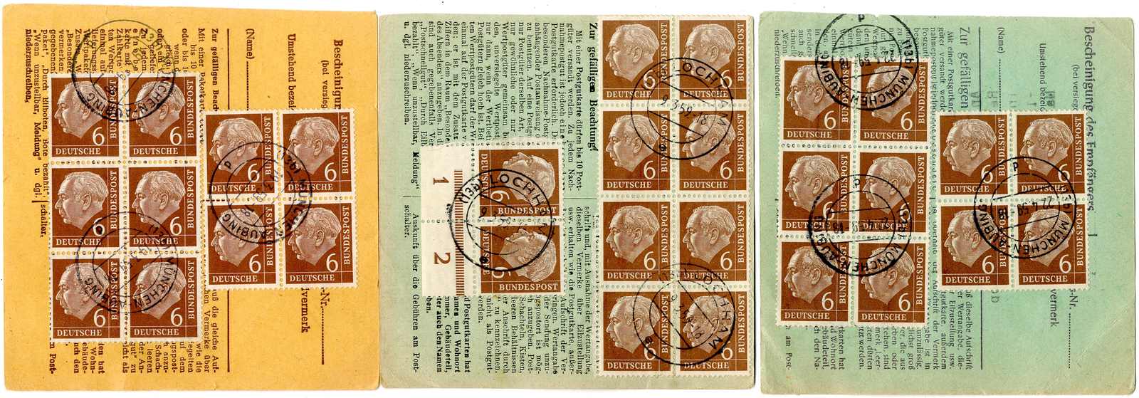 Lot 1036 - bundesrepublik deutschland  -  Karl Pfankuch & Co. auction #222