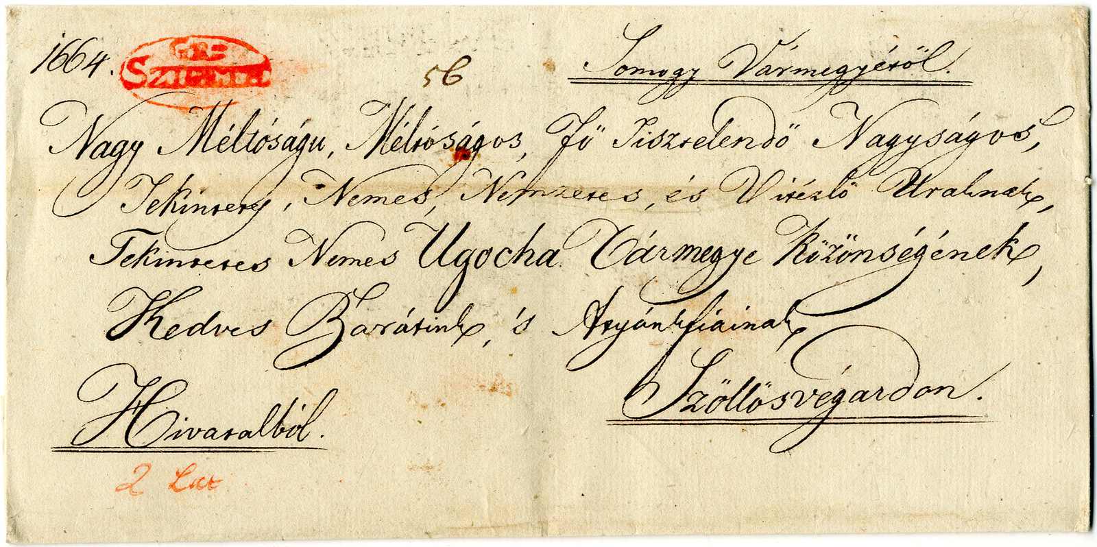 Lot 1898 - Ungarn, Vorphilatelie  -  Karl Pfankuch & Co. auction #222