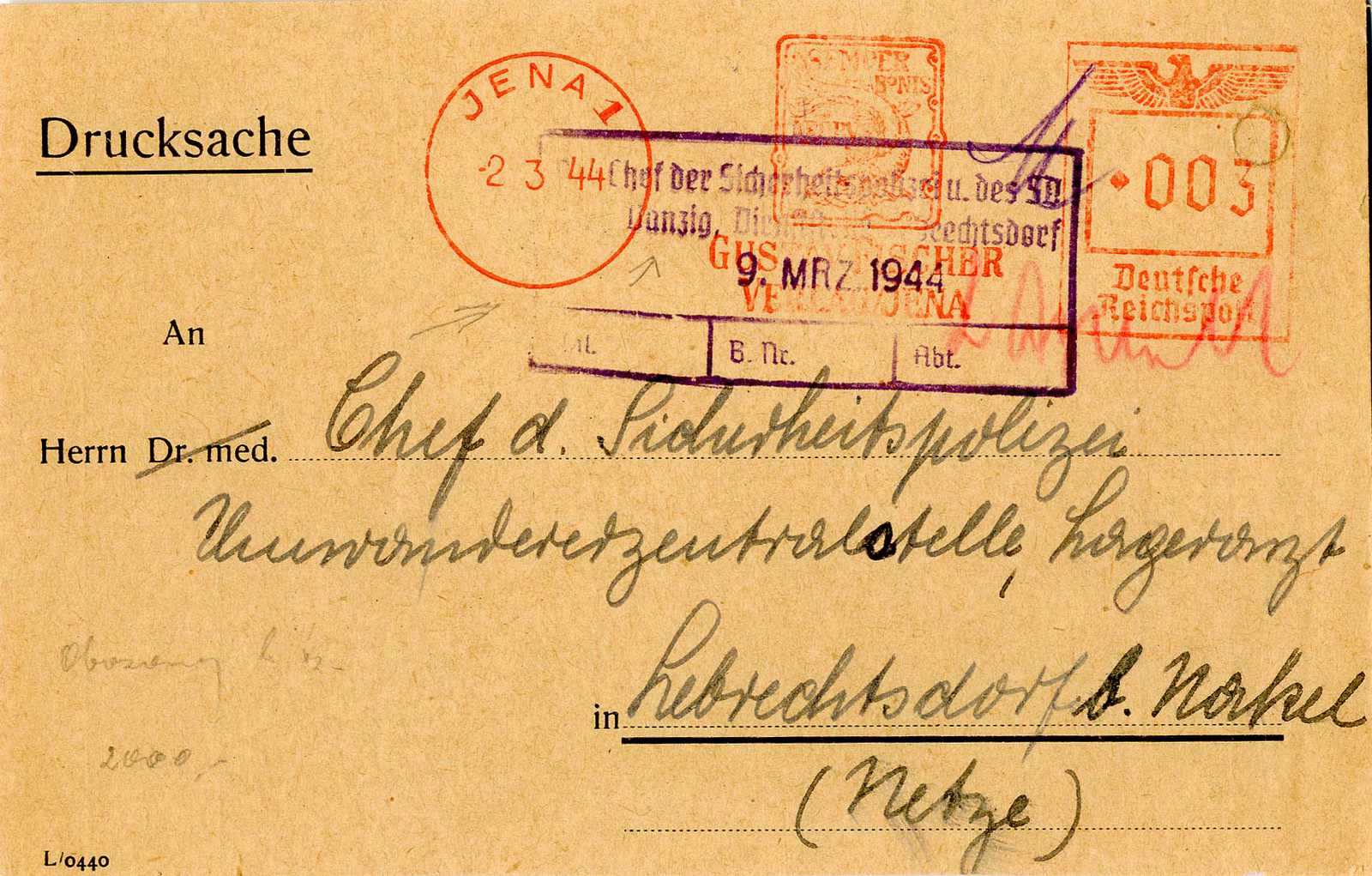 Lot 1608 - danzig - Karl Pfankuch & Co. auction #222 Lot 1608 - danzig - Karl Pfankuch & Co. auction #222