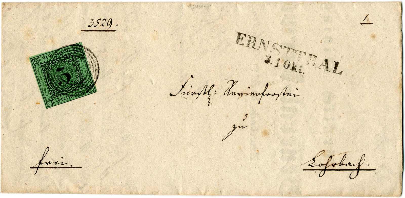 Lot 73 - Altdeutschland Baden, Nummernstempel  -  Karl Pfankuch & Co. auction #222