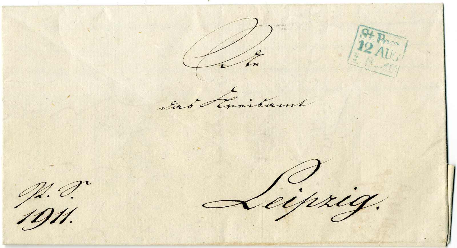 Lot 466 - Altdeutschland Sachsen, Vorphilatelie - Karl Pfankuch & Co. auction #222 Lot 466 - Altdeutschland Sachsen, Vorphilatelie - Karl Pfankuch & Co. auction #222