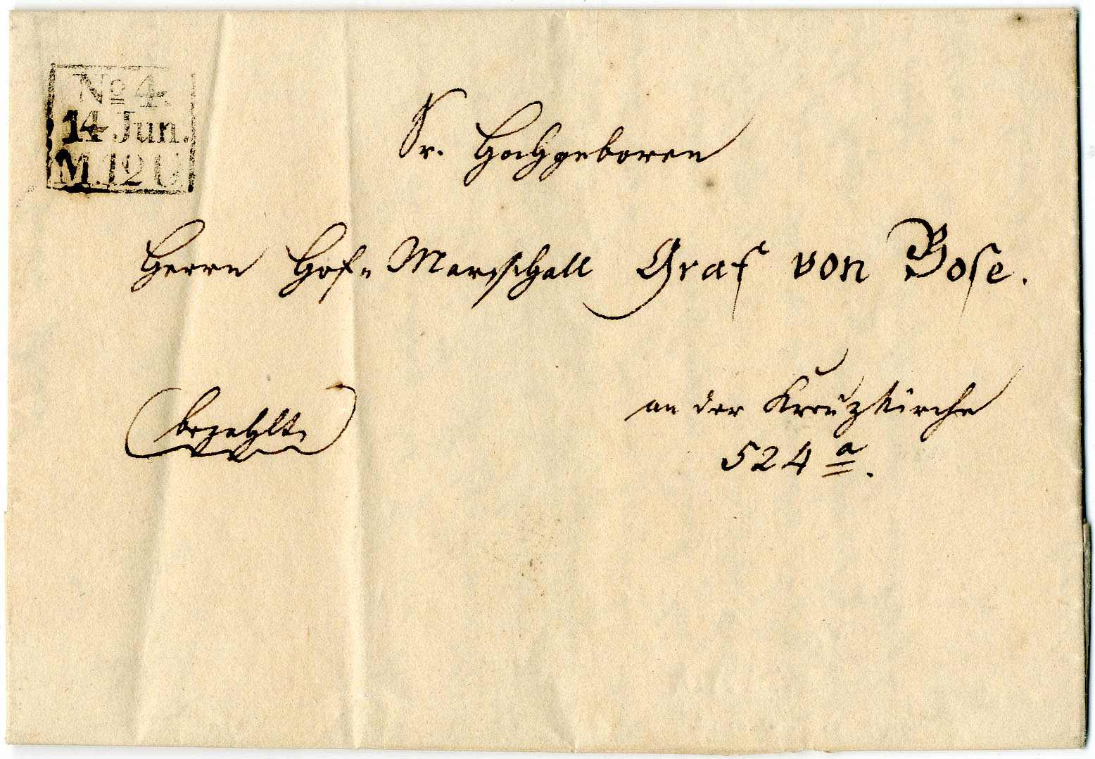 Lot 461 - Altdeutschland Sachsen, Vorphilatelie - Karl Pfankuch & Co. auction #222 Lot 461 - Altdeutschland Sachsen, Vorphilatelie - Karl Pfankuch & Co. auction #222
