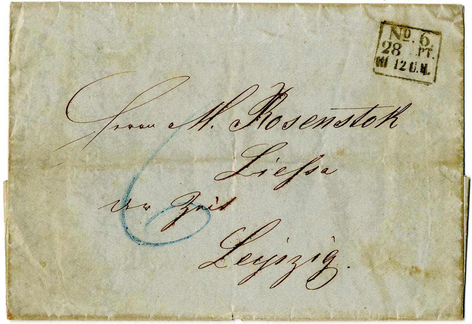 Lot 463 - Altdeutschland Sachsen, Vorphilatelie - Karl Pfankuch & Co. auction #222 Lot 463 - Altdeutschland Sachsen, Vorphilatelie - Karl Pfankuch & Co. auction #222