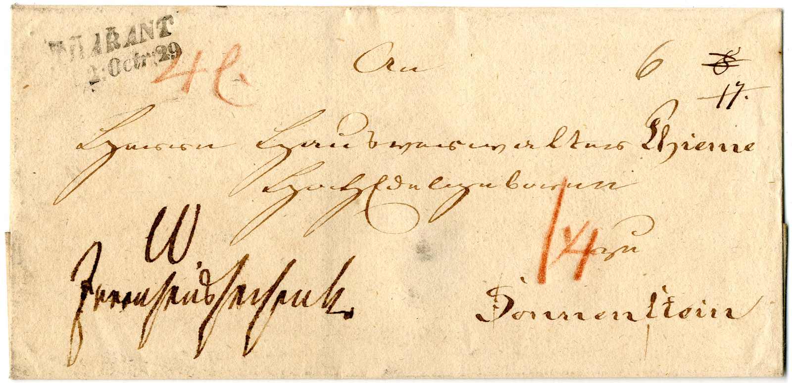 Lot 448 - Altdeutschland Sachsen, Vorphilatelie - Karl Pfankuch & Co. auction #222 Lot 448 - Altdeutschland Sachsen, Vorphilatelie - Karl Pfankuch & Co. auction #222