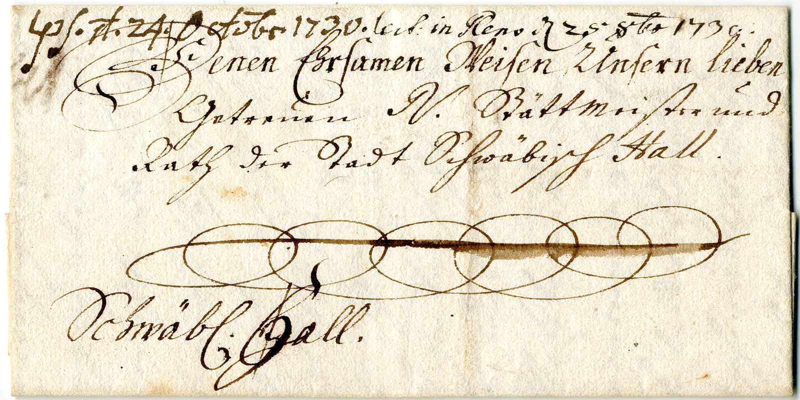 Lot 521 - Altdeutschland Württemberg, Vorphilatelie - Karl Pfankuch & Co. auction #222 Lot 521 - Altdeutschland Württemberg, Vorphilatelie - Karl Pfankuch & Co. auction #222