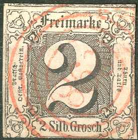 Lot 518 - Altdeutschland Thurn und Taxis, Nummernstempel - Karl Pfankuch & Co. auction #222 Lot 518 - Altdeutschland Thurn und Taxis, Nummernstempel - Karl Pfankuch & Co. auction #222